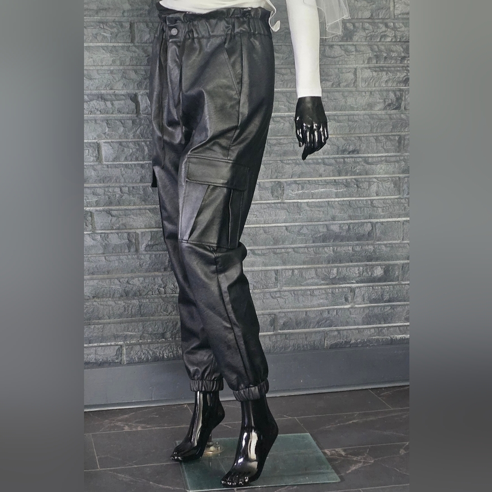 Joggers Faux Leather by Kancan XL
